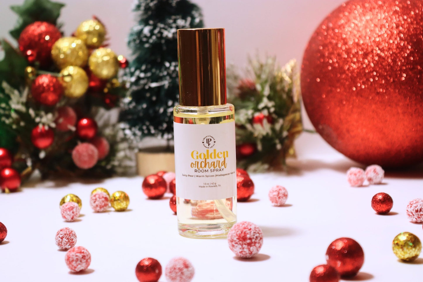 Golden Orchard Room Spray & Wax Melt Gift Set - Lathered & Pampered, LLC - Room Spray & Wax Melt