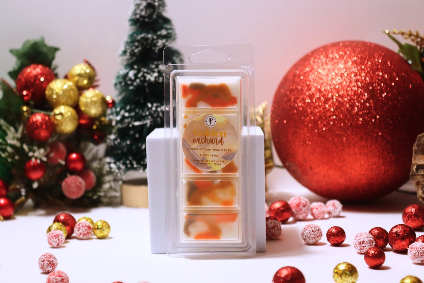 Golden Orchard Room Spray & Wax Melt Gift Set - Lathered & Pampered, LLC - Room Spray & Wax Melt