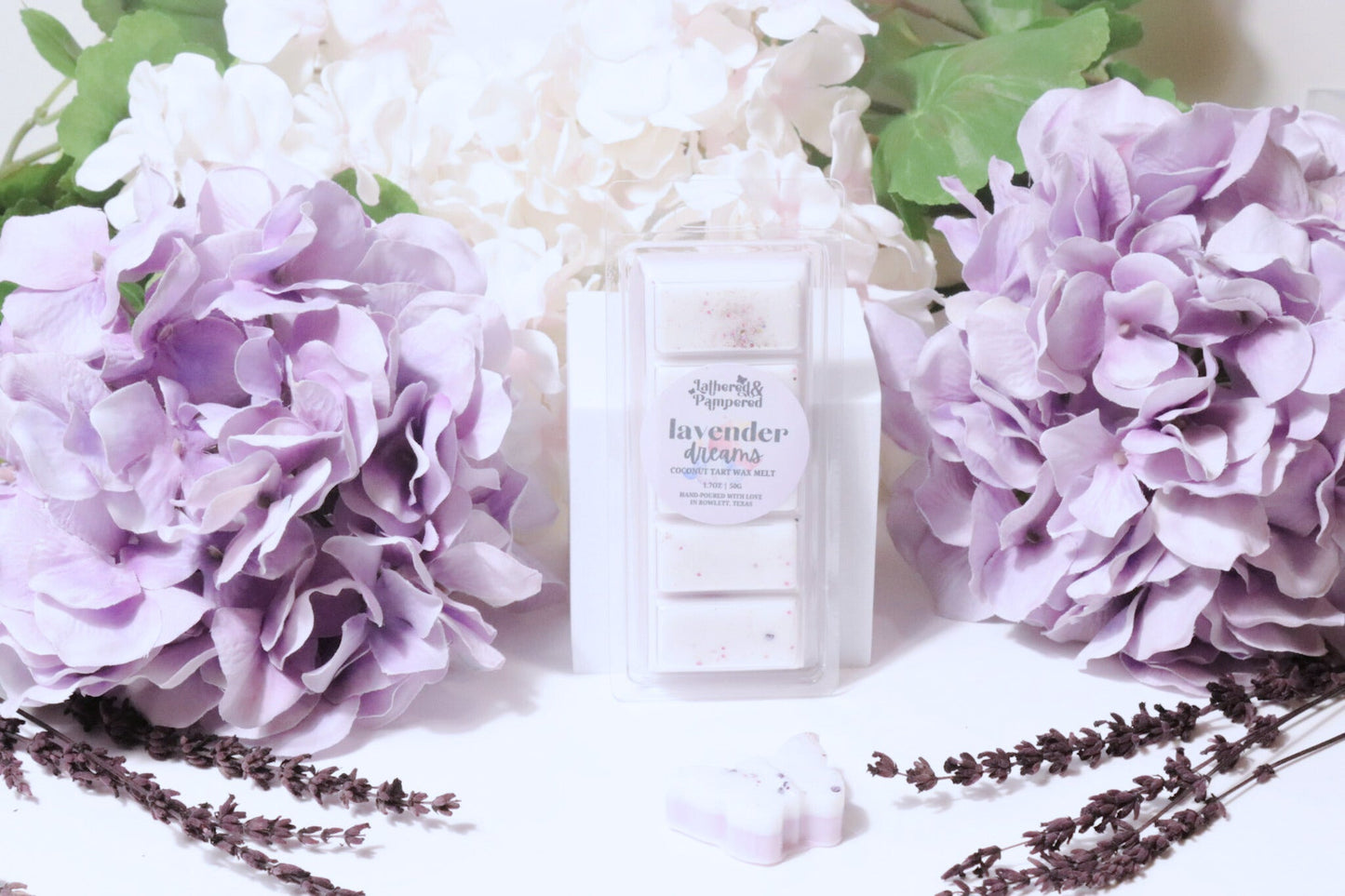 Lavender Dreams - Lathered & Pampered, LLC - Wax Melt