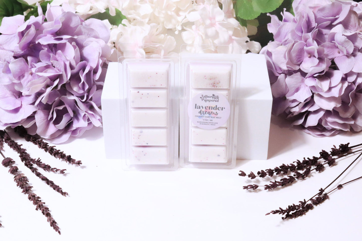 Lavender Dreams - Lathered & Pampered, LLC - Wax Melt