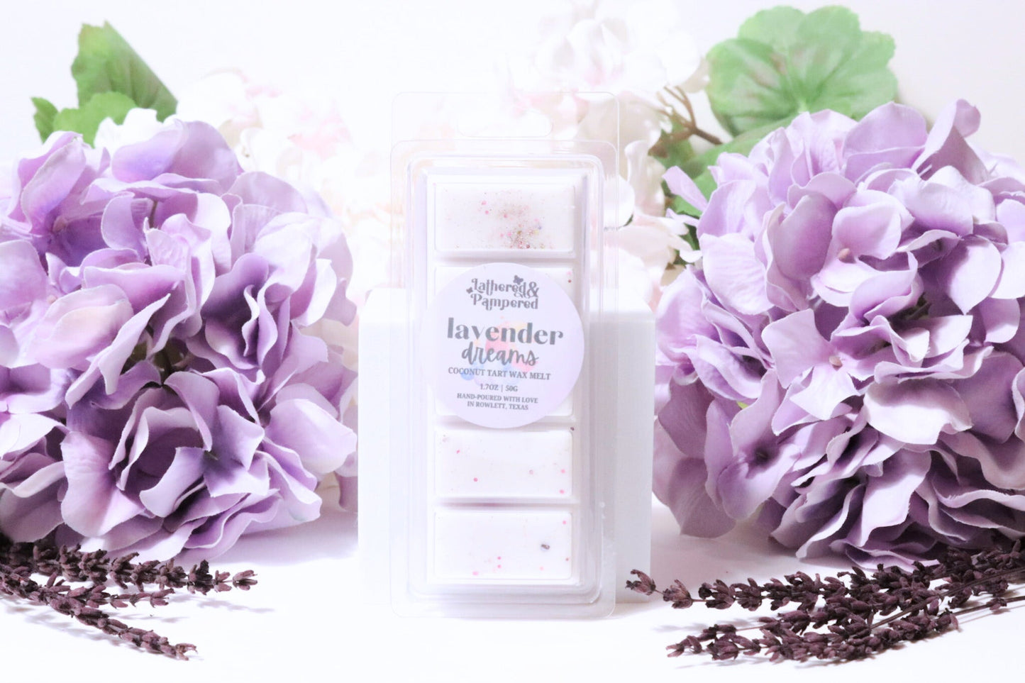 Lavender Dreams - Lathered & Pampered, LLC - Wax Melt