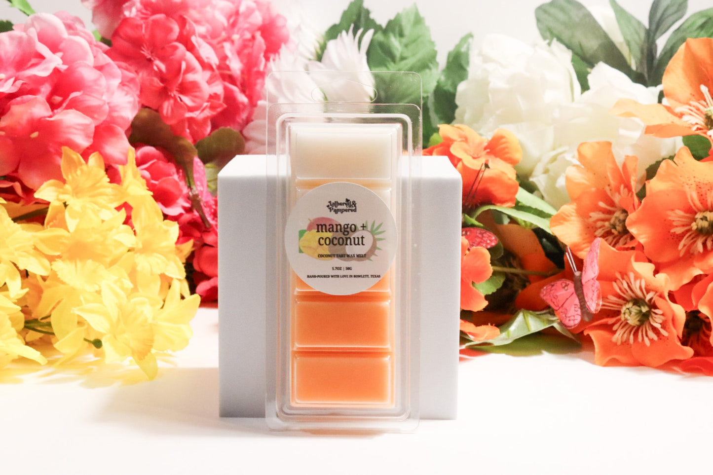 Mango + Coconut - Lathered & Pampered, LLC - Wax Melt