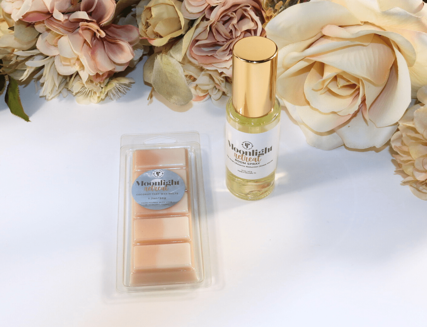 Moonlight Retreat Room Spray & Wax Melt Gift Set - Lathered & Pampered, LLC - Room Spray & Wax Melt