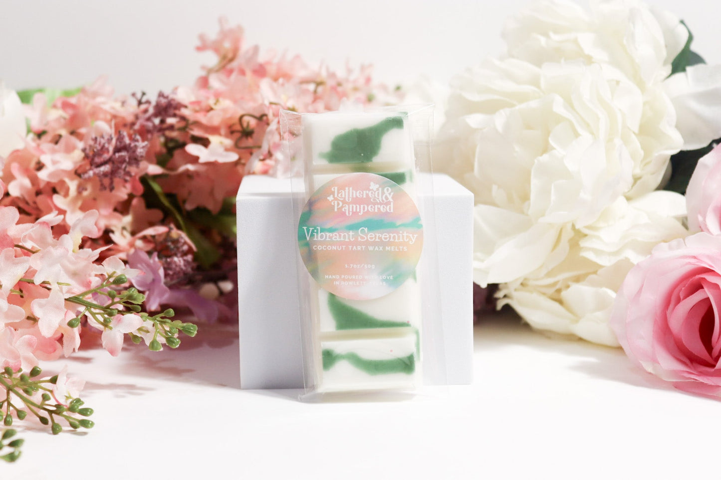 Vibrant Serenity - Lathered & Pampered, LLC - Wax Melt