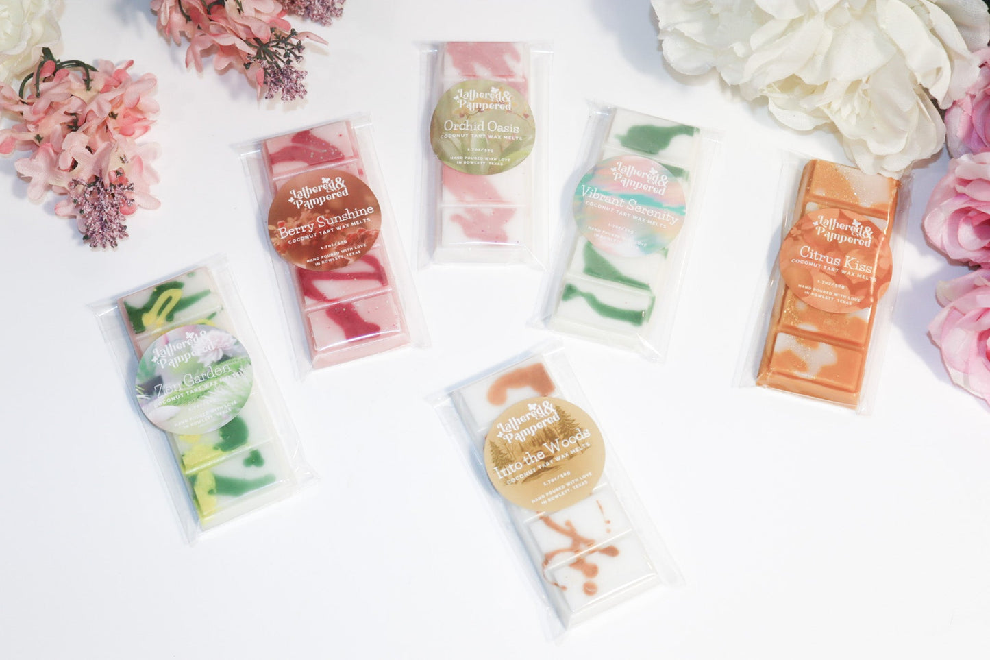 Vibrant Serenity - Lathered & Pampered, LLC - Wax Melt