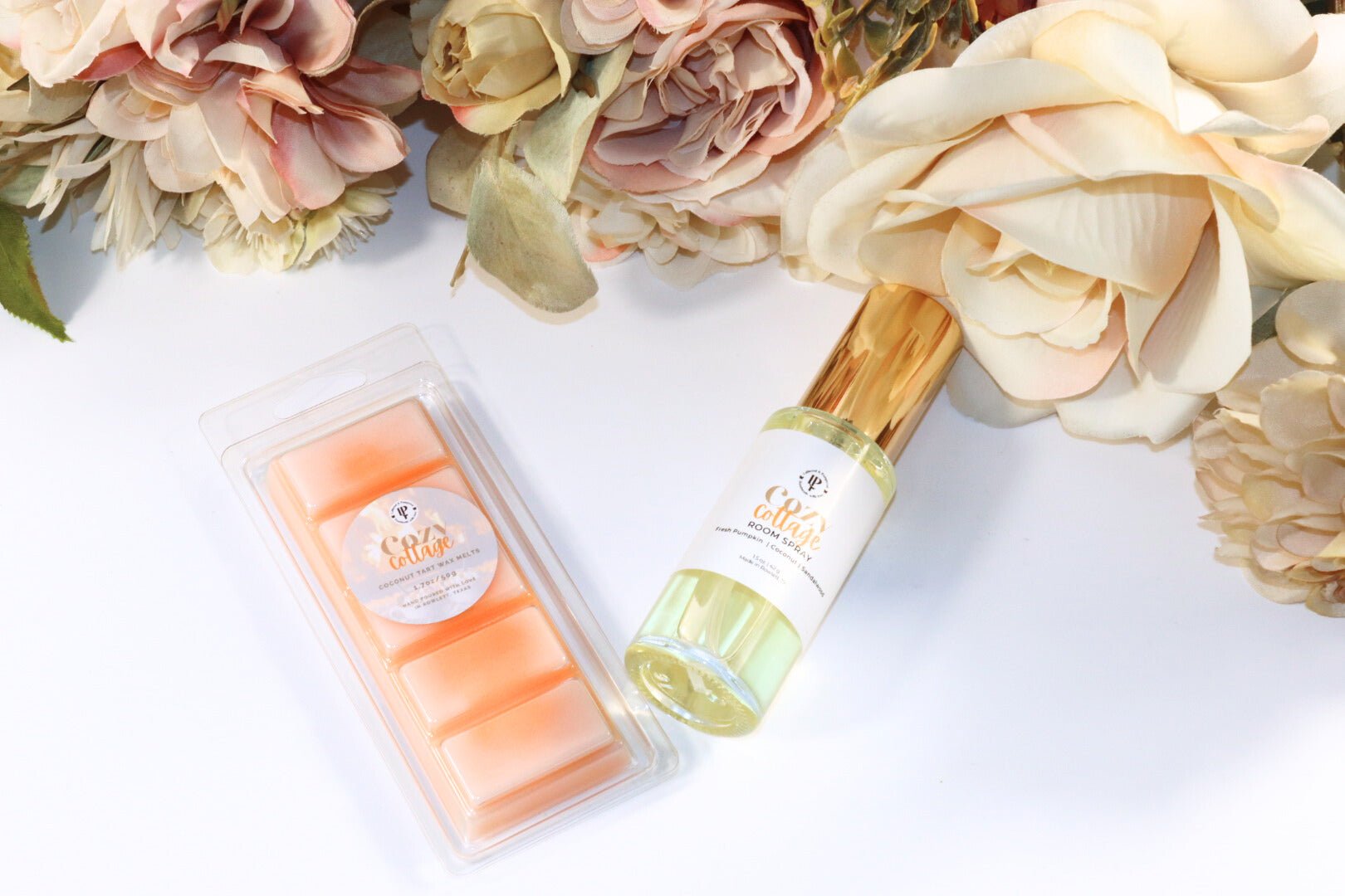 Cozy Cottage Room Spray & Wax Melt Gift Set - Lathered & Pampered, LLC - Room Spray & Wax Melt