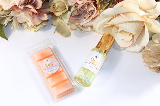 Cozy Cottage Room Spray & Wax Melt Gift Set - Lathered & Pampered, LLC - Room Spray & Wax Melt