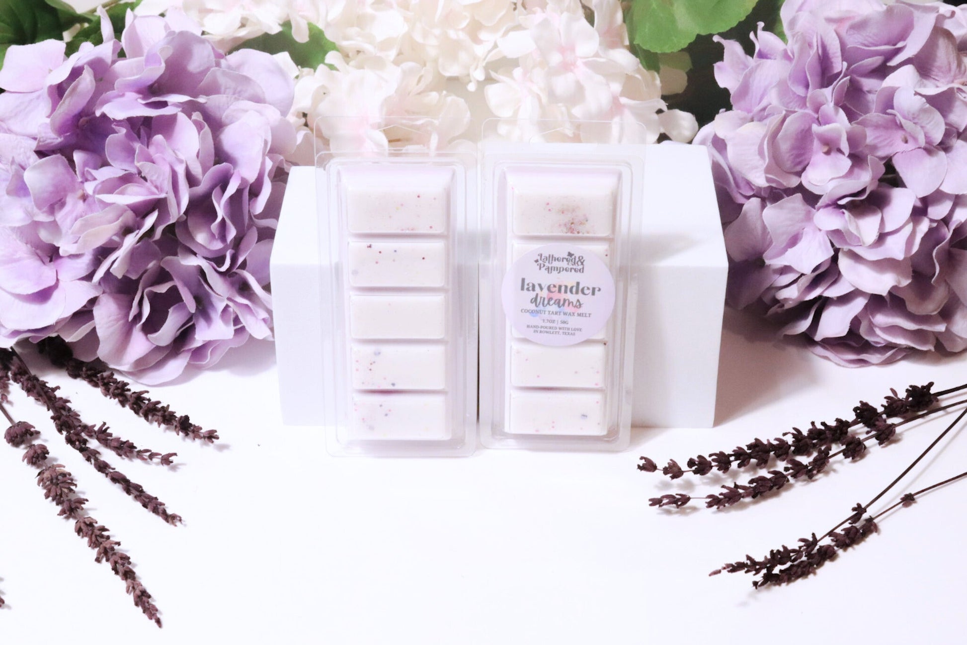 Lavender Dreams - Lathered & Pampered, LLC - Wax Melt