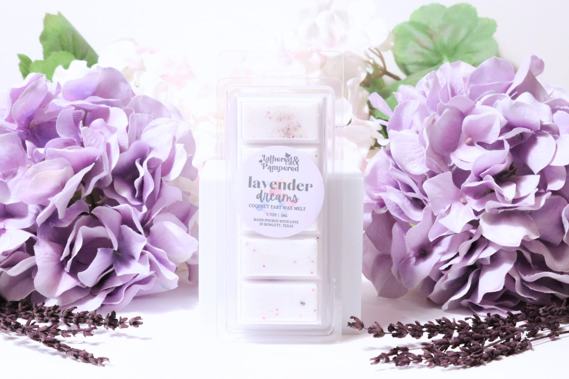 Lavender Dreams - Lathered & Pampered, LLC - Wax Melt