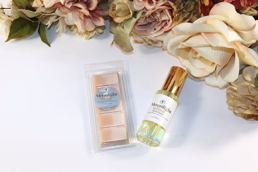 Moonlight Retreat Room Spray & Wax Melt Gift Set - Lathered & Pampered, LLC - Room Spray & Wax Melt