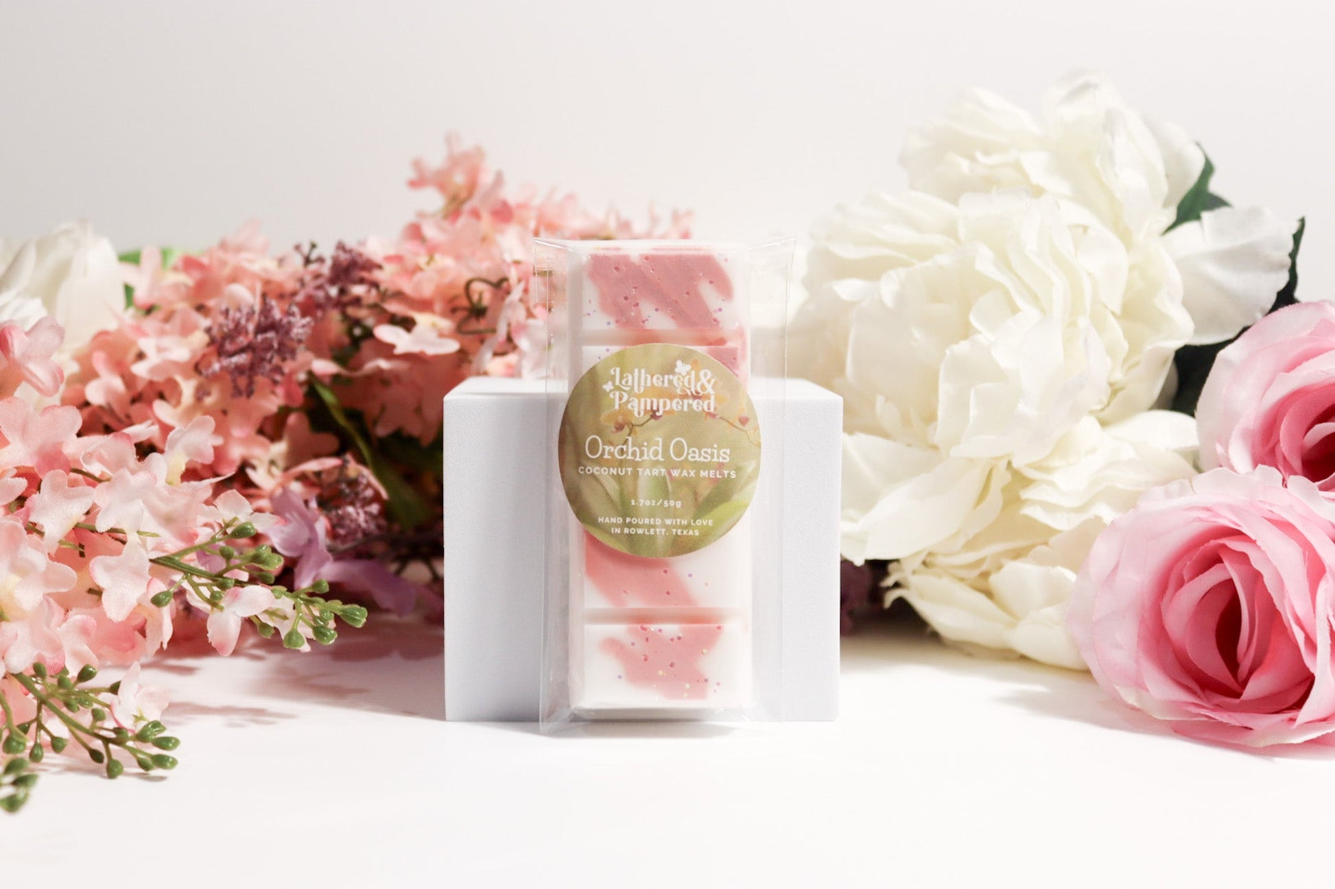 Orchid Oasis - Lathered & Pampered, LLC - Wax Melt