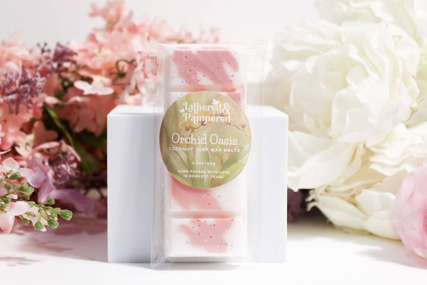 Orchid Oasis - Lathered & Pampered, LLC - Wax Melt