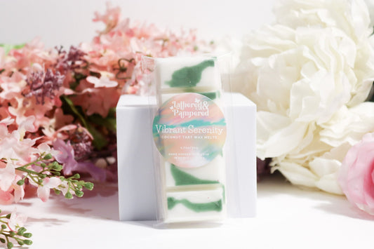 Vibrant Serenity - Lathered & Pampered, LLC - Wax Melt